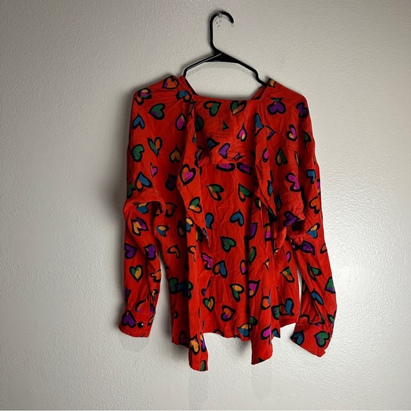 Vintage Heart Top Womens Add On Scarf - Picture 7 of 8